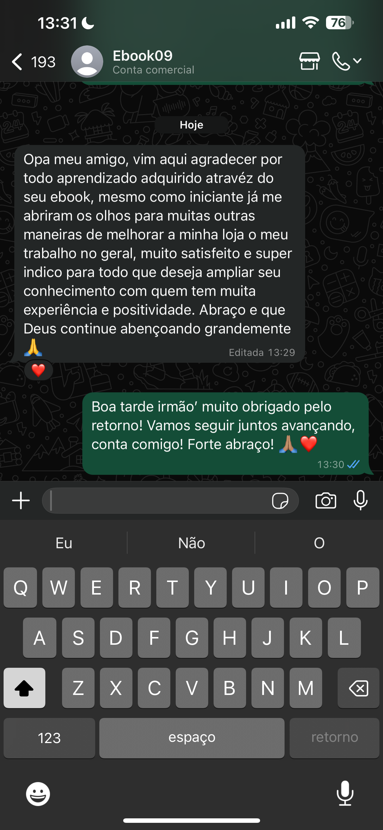 Feedback Cliente 4